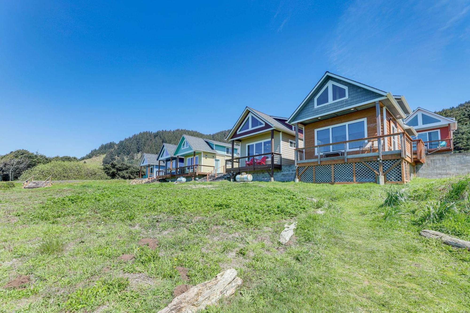 Epic Yachats Escape Oregon Coastline Beach, Views エクステリア 写真