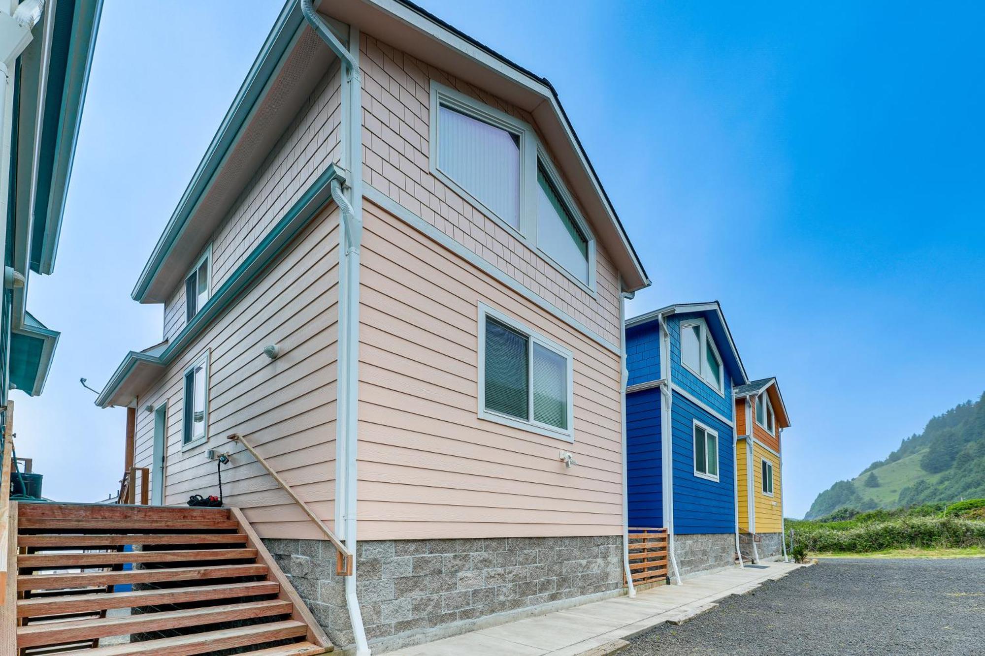 Epic Yachats Escape Oregon Coastline Beach, Views エクステリア 写真